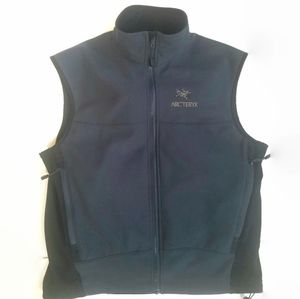Arc'Teryx Polartec Black and Navy Vest